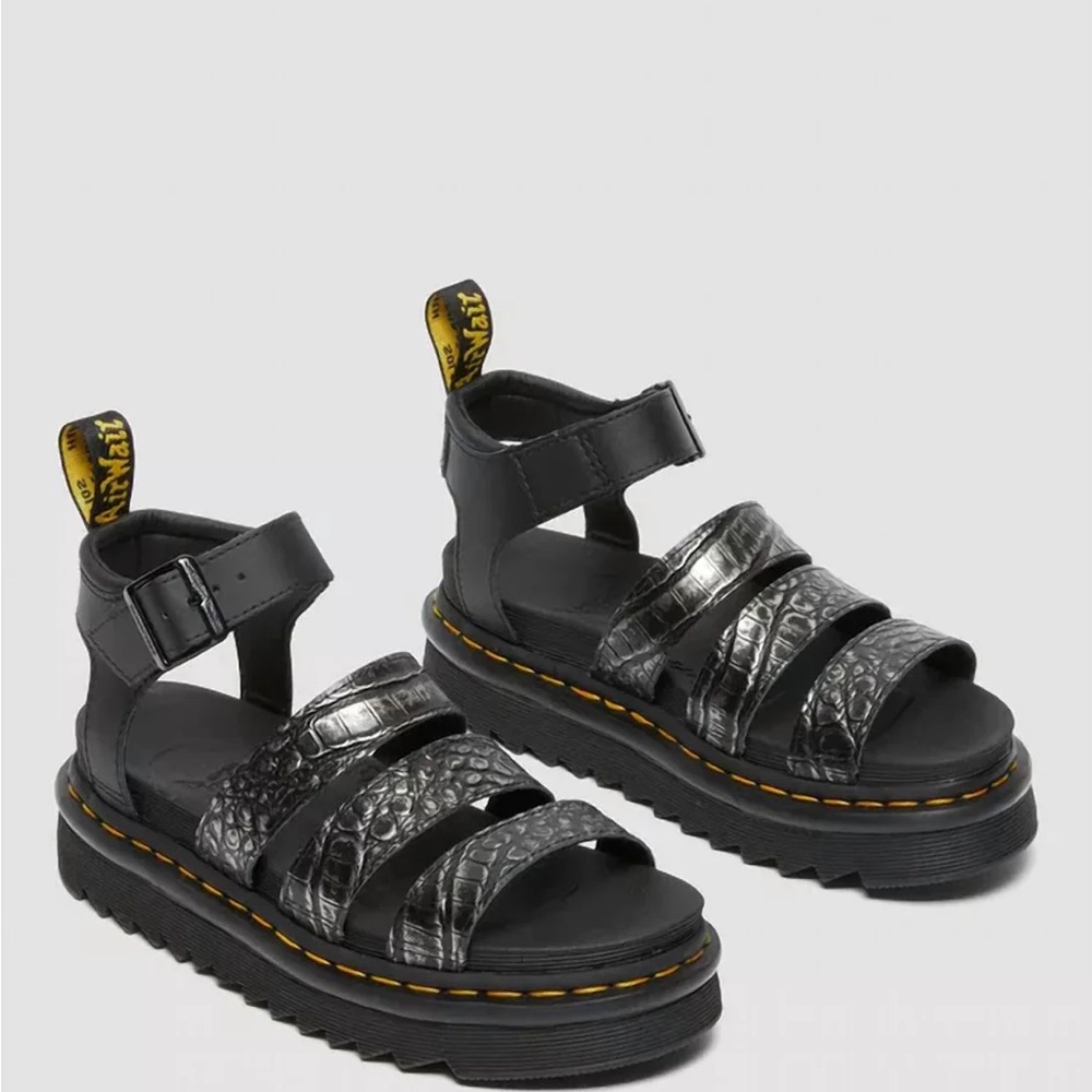 Dr Marten Blaire Wild Croc sandal